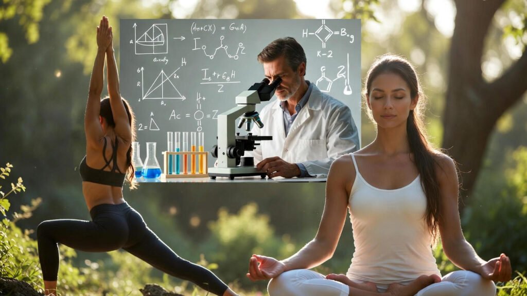 योग और विज्ञान का गहरा संबंध