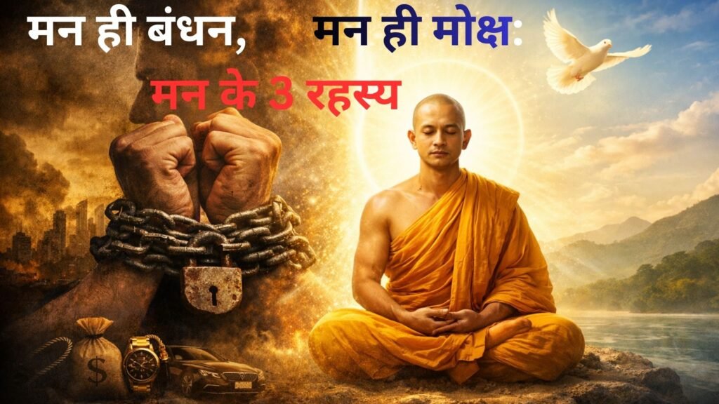 मन ही बंधन, मन ही मोक्ष मन के 3 रहस्य