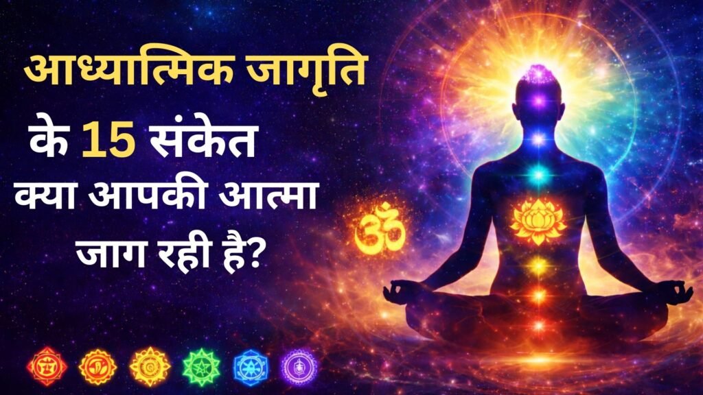 आध्यात्मिक जागृति के 15 संकेत — क्या आपकी आत्मा जाग रही है?